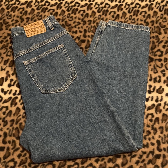 VINTAGE LIZ CLAIBORNE Jeans Vintage Mom Jeans Women’s Size 10P Lizwear Petite - Picture 2 of 11